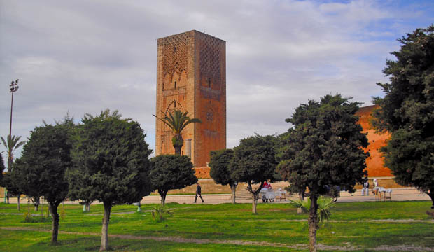 Qué ver en Rabat - Torre Hassan