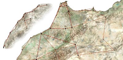 Turismo Marruecos. Mapa de Marruecos